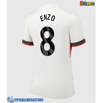 Fotballdrakt Dame Chelsea Enzo Fernandez #8 Bortedrakt 2025-26 Kortermet